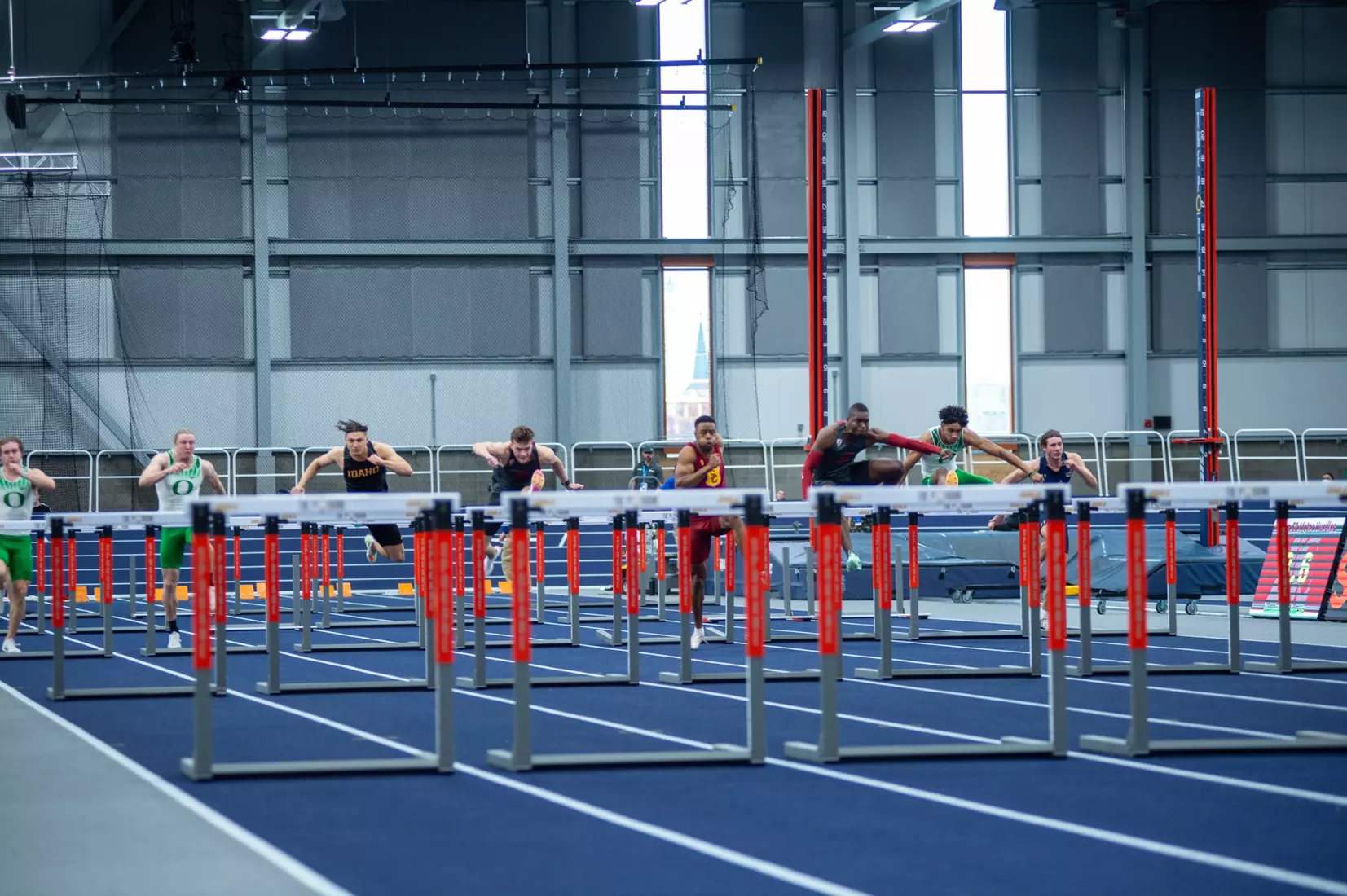 Washington State men's and women's track and field teams compete in the 2023 Cougar Classic at The Podium in Spokane, Wash.