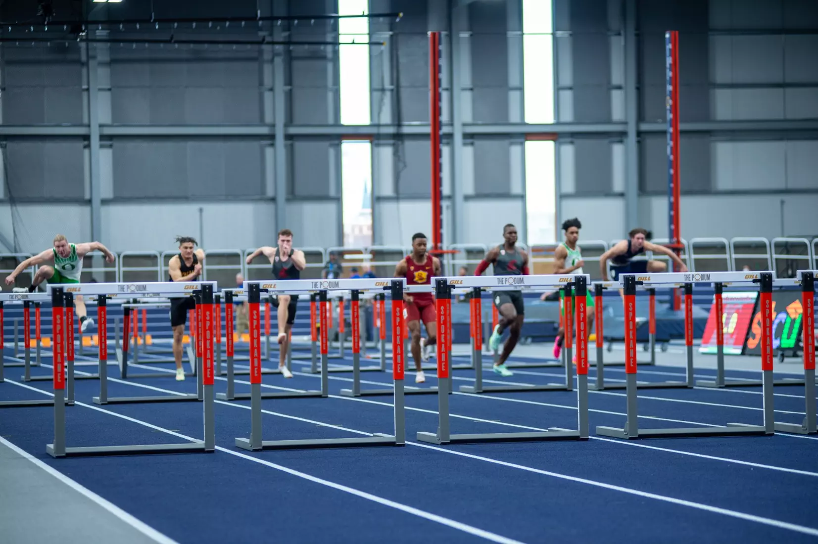Washington State men's and women's track and field teams compete in the 2023 Cougar Classic at The Podium in Spokane, Wash.