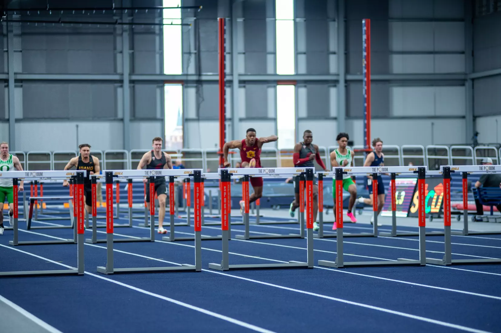 Washington State men's and women's track and field teams compete in the 2023 Cougar Classic at The Podium in Spokane, Wash.