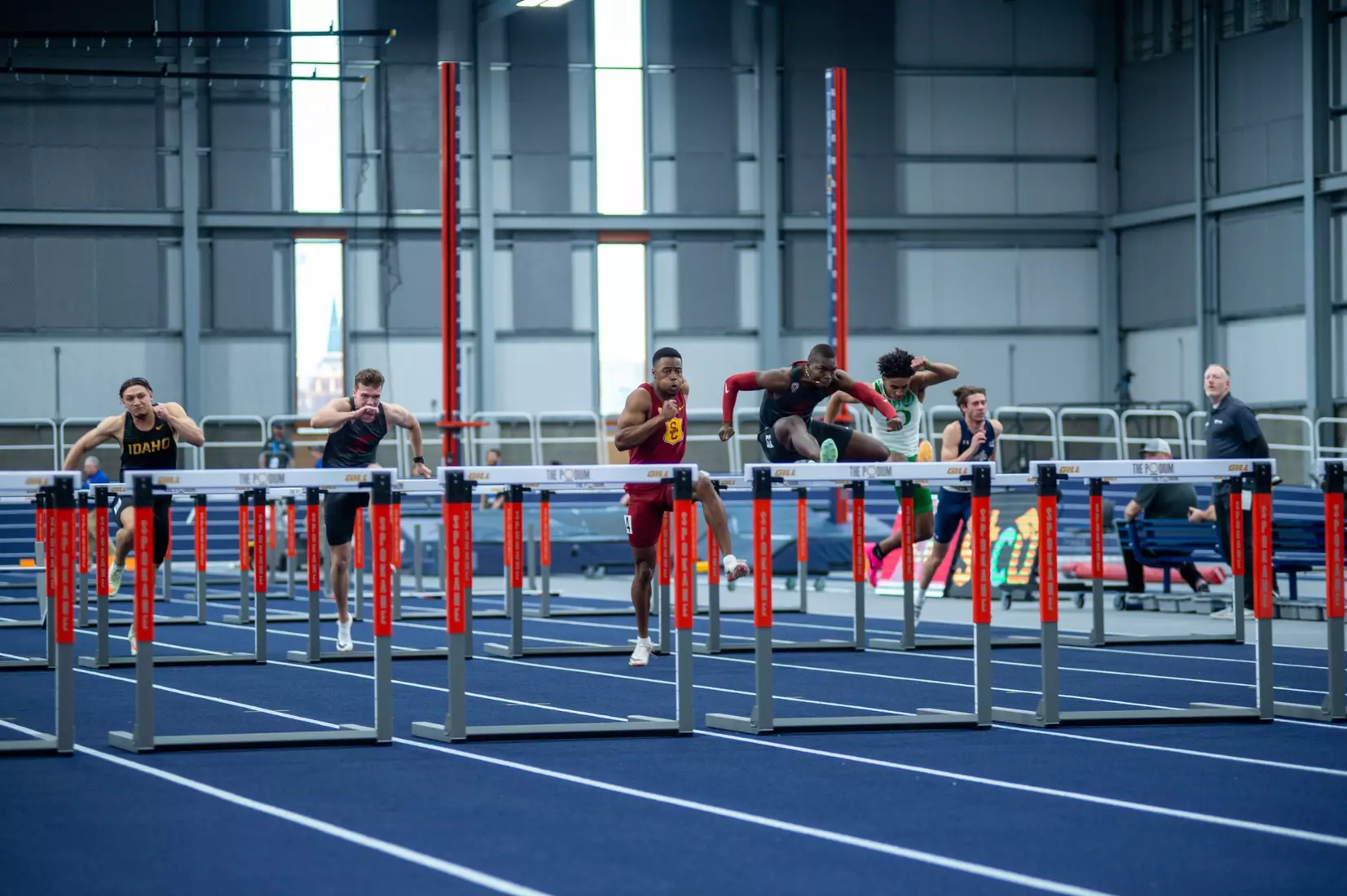 Washington State men's and women's track and field teams compete in the 2023 Cougar Classic at The Podium in Spokane, Wash.