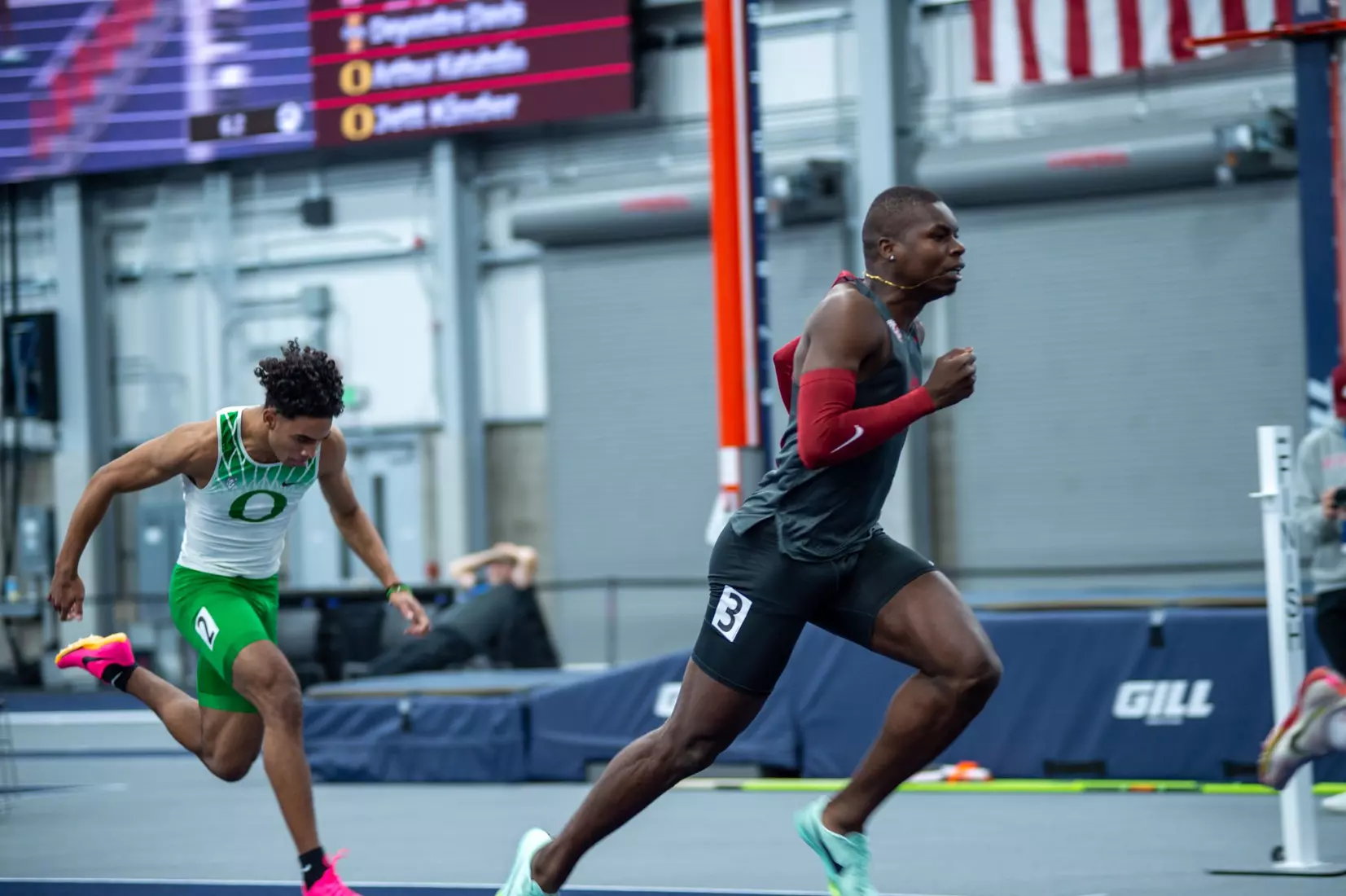 Washington State men's and women's track and field teams compete in the 2023 Cougar Classic at The Podium in Spokane, Wash.