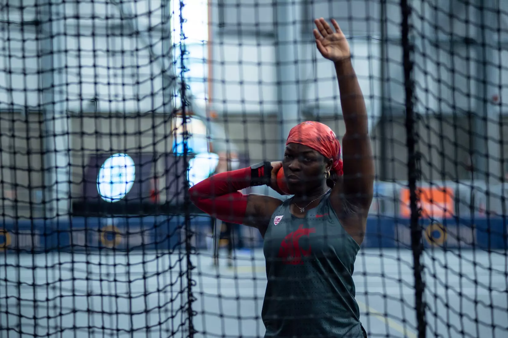 Washington State men's and women's track and field teams compete in the 2023 Cougar Classic at The Podium in Spokane, Wash.