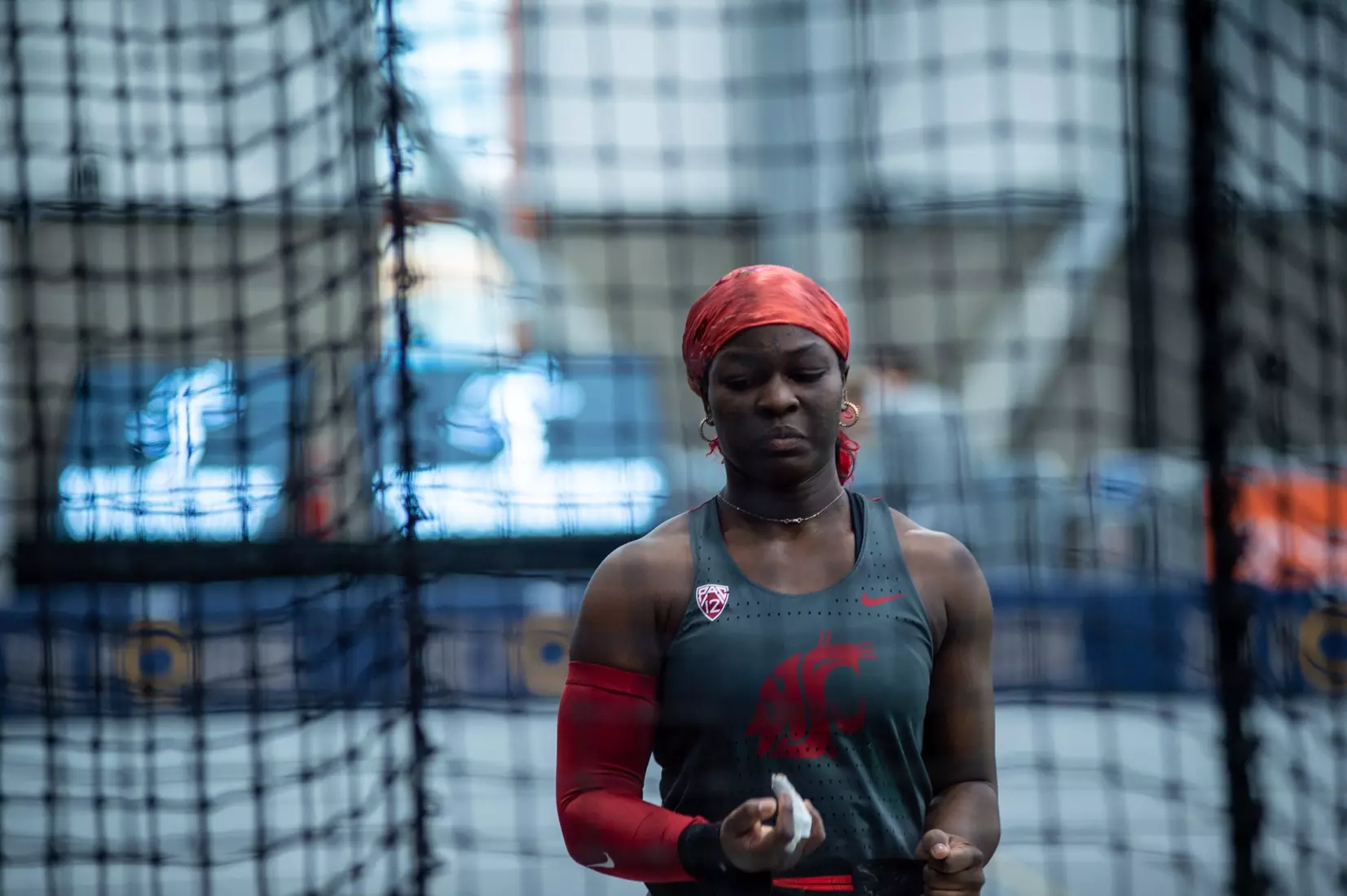 Washington State men's and women's track and field teams compete in the 2023 Cougar Classic at The Podium in Spokane, Wash.