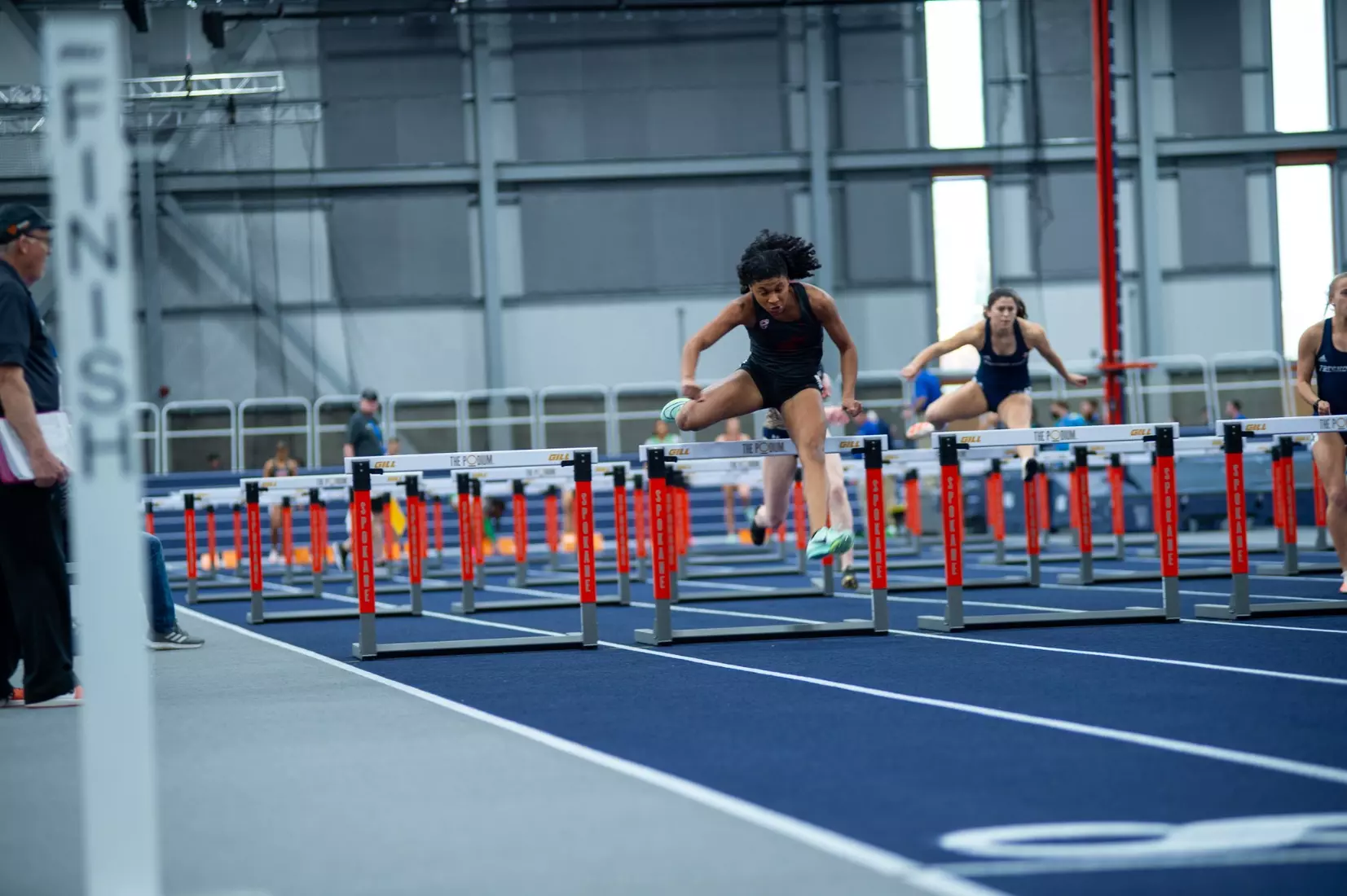 Washington State men's and women's track and field teams compete in the 2023 Cougar Classic at The Podium in Spokane, Wash.