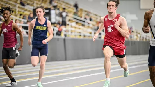WSU indoor track & field competes in the 2023 Lauren McCluskey Invitational at the Kibbie Dome in Moscow, Idaho, on January 20-21, 2023.
