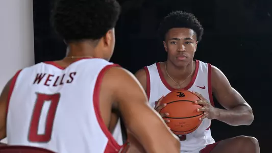 Jaylen Wells media day