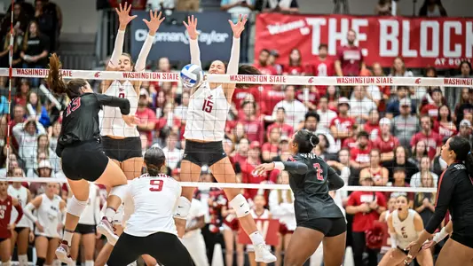 Cougars fall in four sets to third-ranked Stanford Image