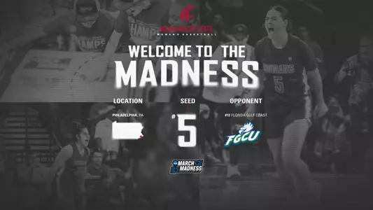 2023 NCAA WBB March Madness Graphic