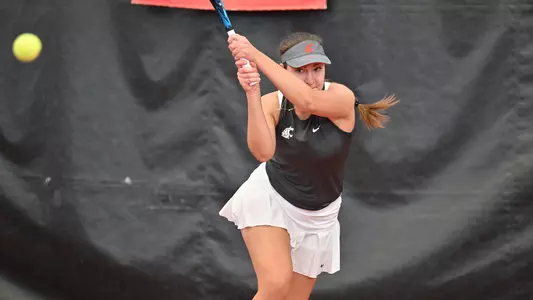 Stefaniia Mikhailova 2023 action vs. Saint Mary's