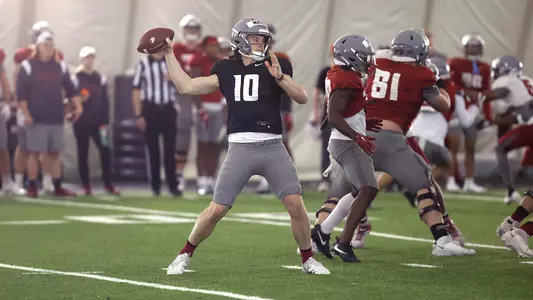 John Mateer 2023 Spring Scrimmage