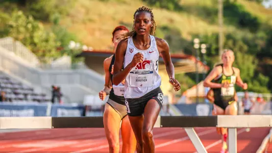 Washington State men's and women's track & field compete in the second day of the 2023 Pac-12 Track & Field Championships at Hilmer Lodge Stadium in Walnut, Calif.