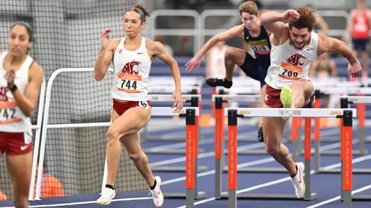 Unruh-Thomas and Walburn earn Student Athlete of the Month honors Image