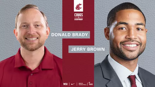 New men's basketball assistant coaches Donald Brady and Jerry Brown