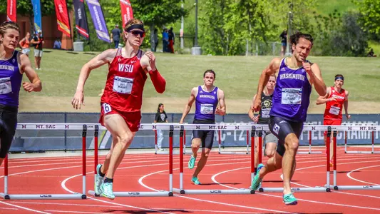 Washington State men's and women's track and field teams competed in the final day of the Pac-12 Championships on Sunday, May 14, 2023, at Hilmer Lodge Stadium.