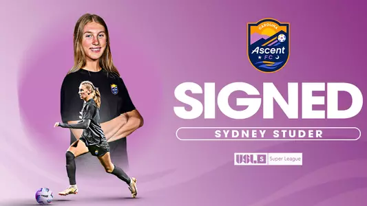 Studer Signs with Ascent FC