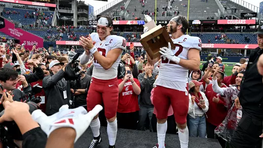 John Mateer and Kyle Thornton Apple Cup