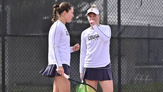 Eva Alvarez Sande and Maxine Murphy 2025 Saint Mary's