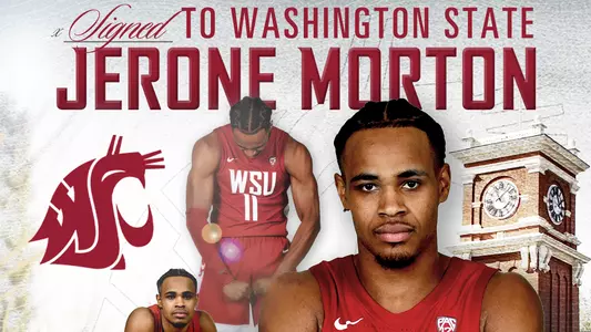 Jerone Morton signs with WSU MBB