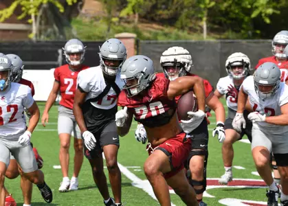 Fall Camp Day 2 - Leo Pulalasi