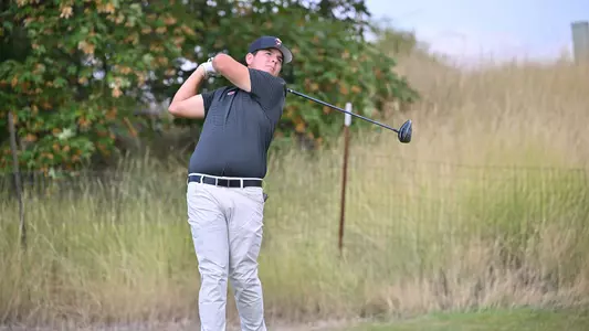 Men’s Golf competes in the Palouse Collegiate at the Palouse Ridge Golf Course on the Pullman campus of Washington State University, Tuesday, September 9, 2025.