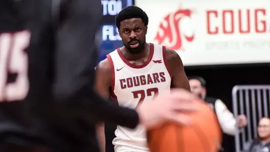 ND Okafor stares down a Seattle player, Jan. 28, 2026