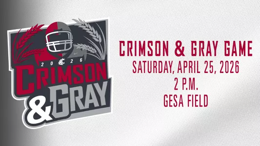 2026 Crimson and Gray Game Graphic