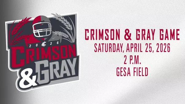 2026 Crimson and Gray Game Graphic