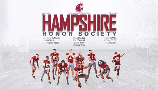 2026 WSU Hampshire Honor Society Members