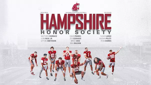 2026 WSU Hampshire Honor Society Members