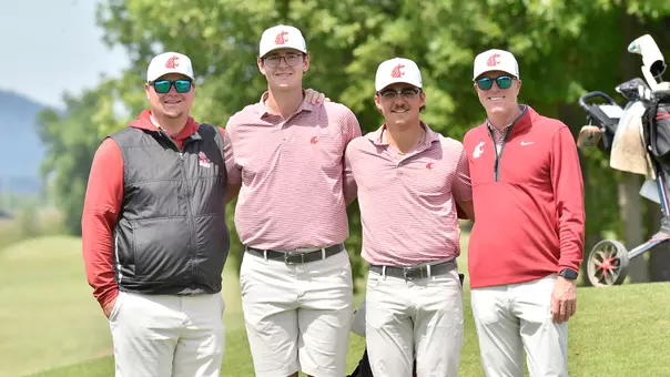 NCAA Golf Regional Dustin White, Derek Bayley, Sam Renner, Dylan Boenning