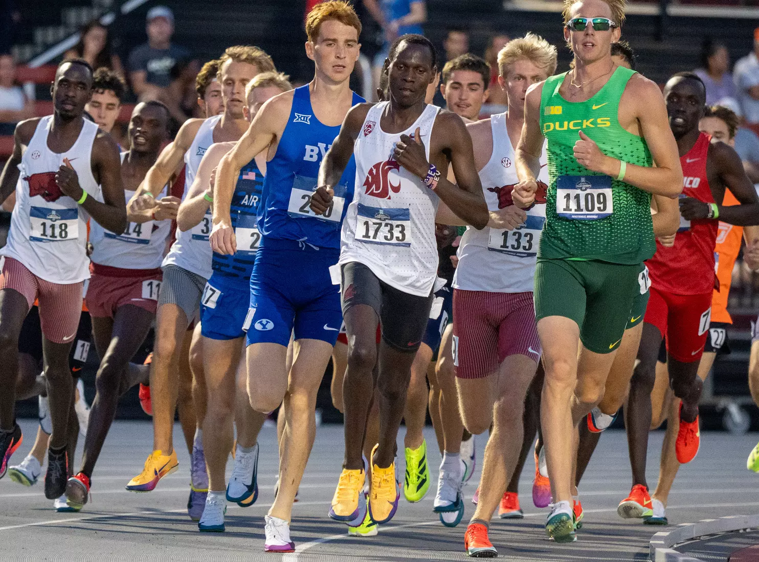 Mens 5000m Semifinal at NCAA West First Rounds