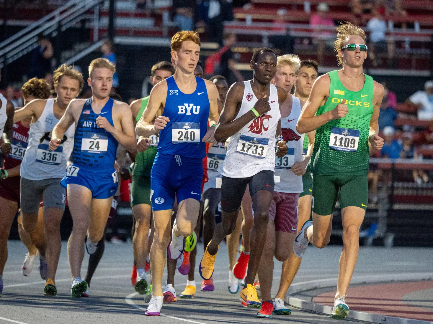 Mens 5000m Semifinal at NCAA West First Rounds