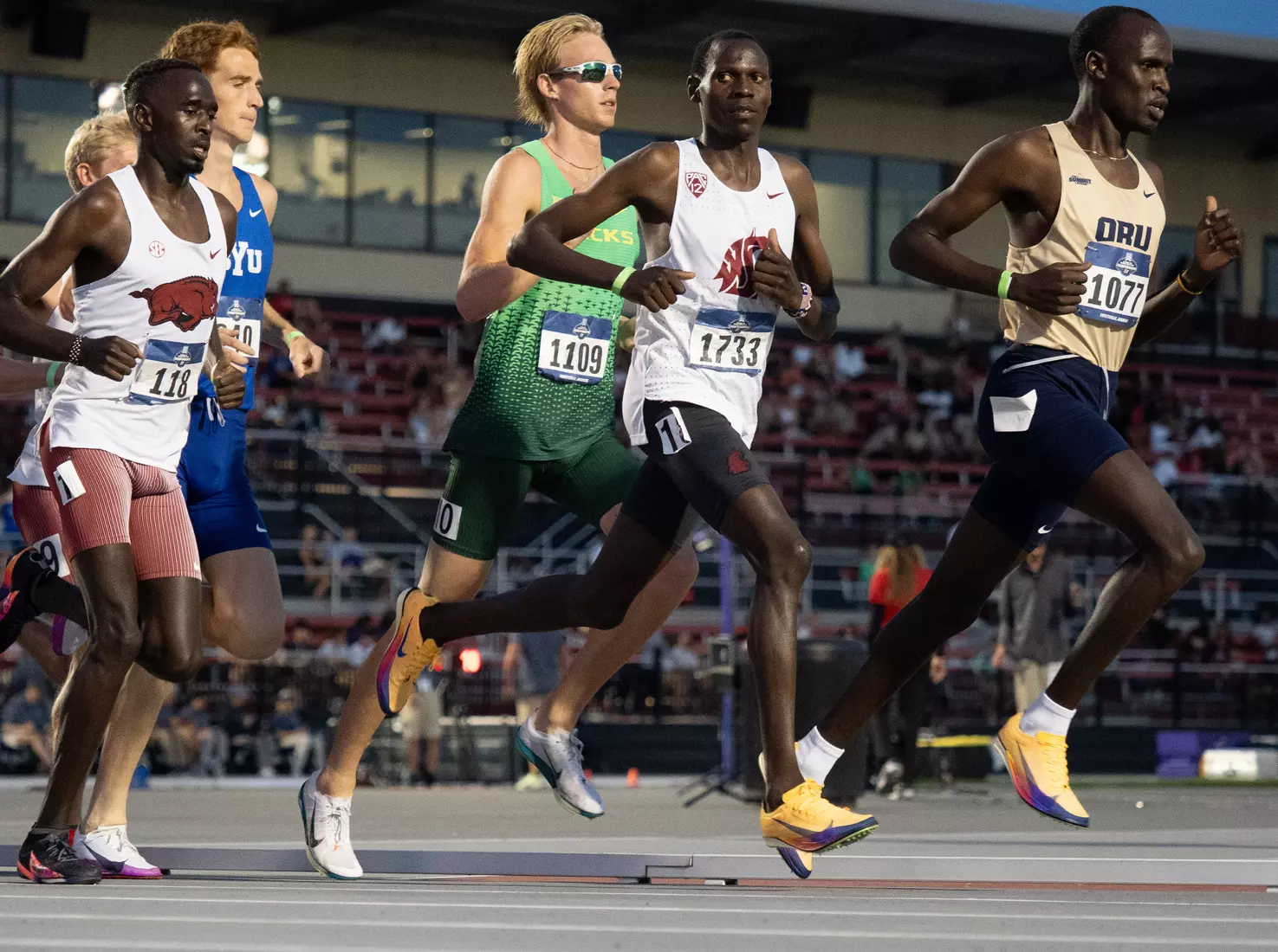 Mens 5000m Semifinal at NCAA West First Rounds