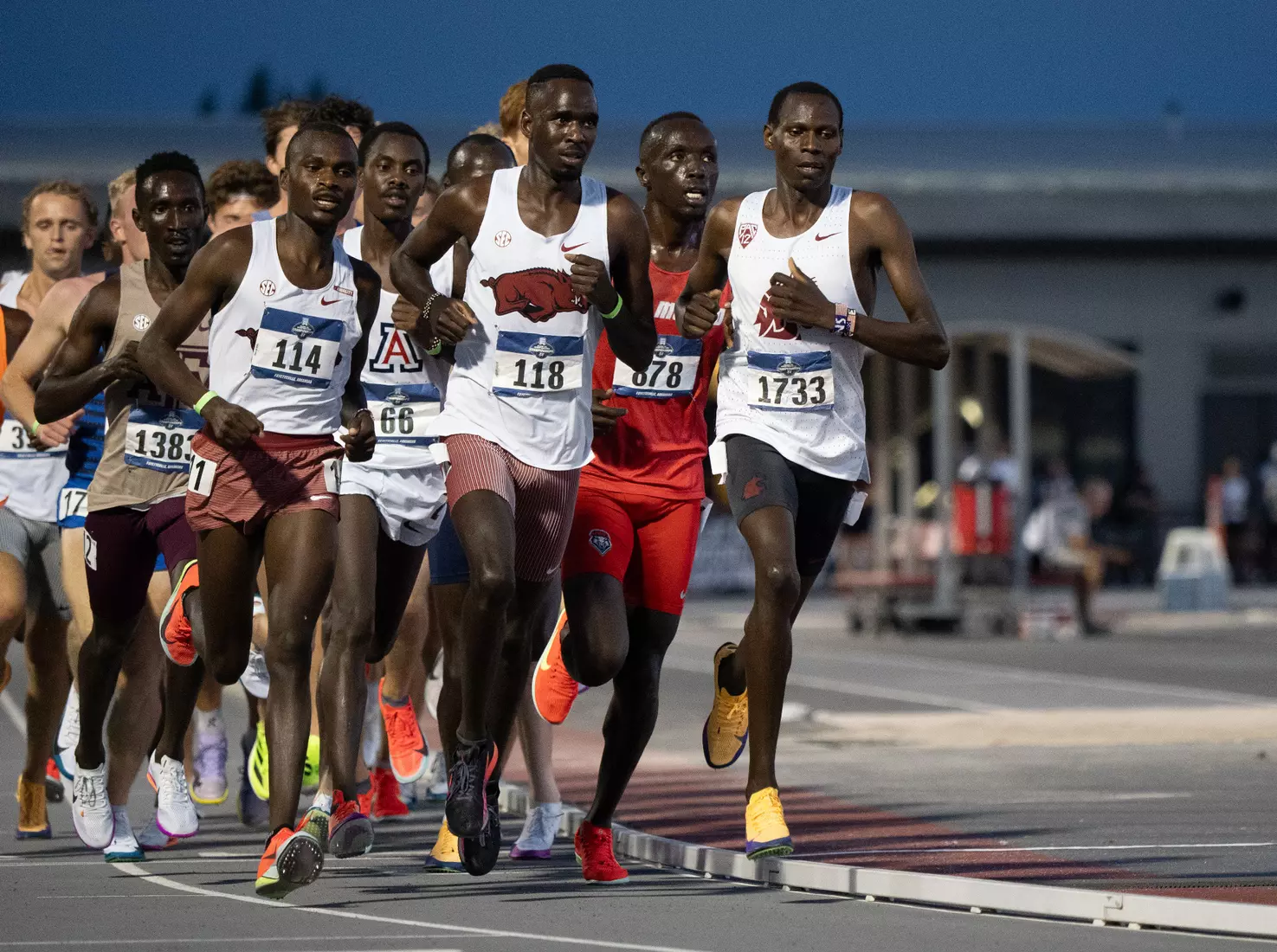 Mens 5000m Semifinal at NCAA West First Rounds