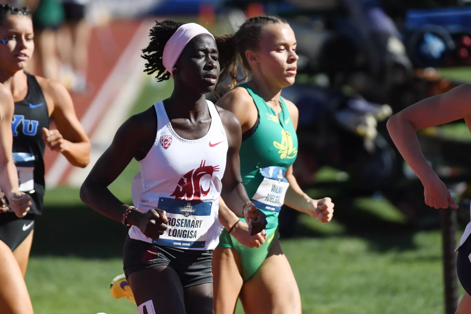 Rosemary Longisa runs in the women's 1,500-meter NCAA semifinal