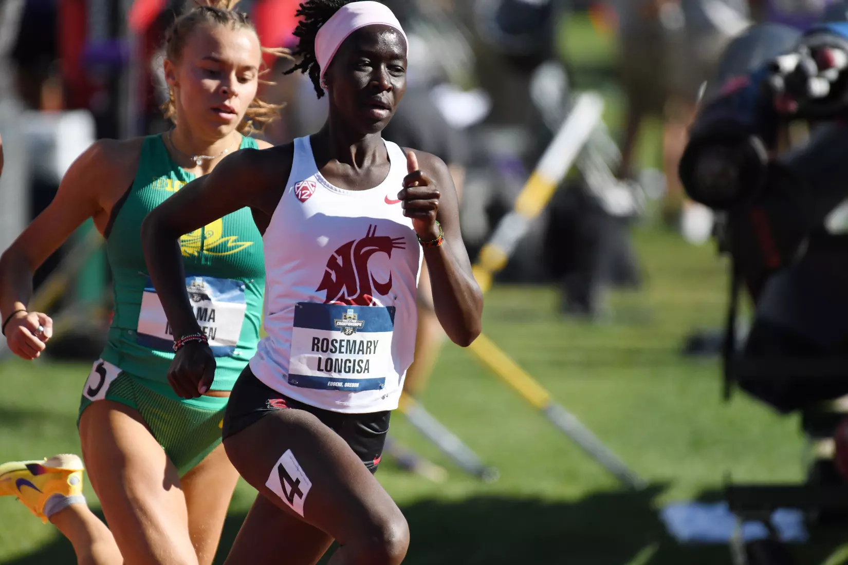 Rosemary Longisa runs in the women's 1,500-meter NCAA semifinal