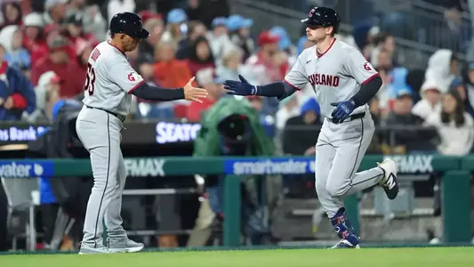 Kyle Manzardo MLB: Cleveland Guardians at Philadelphia Phillies