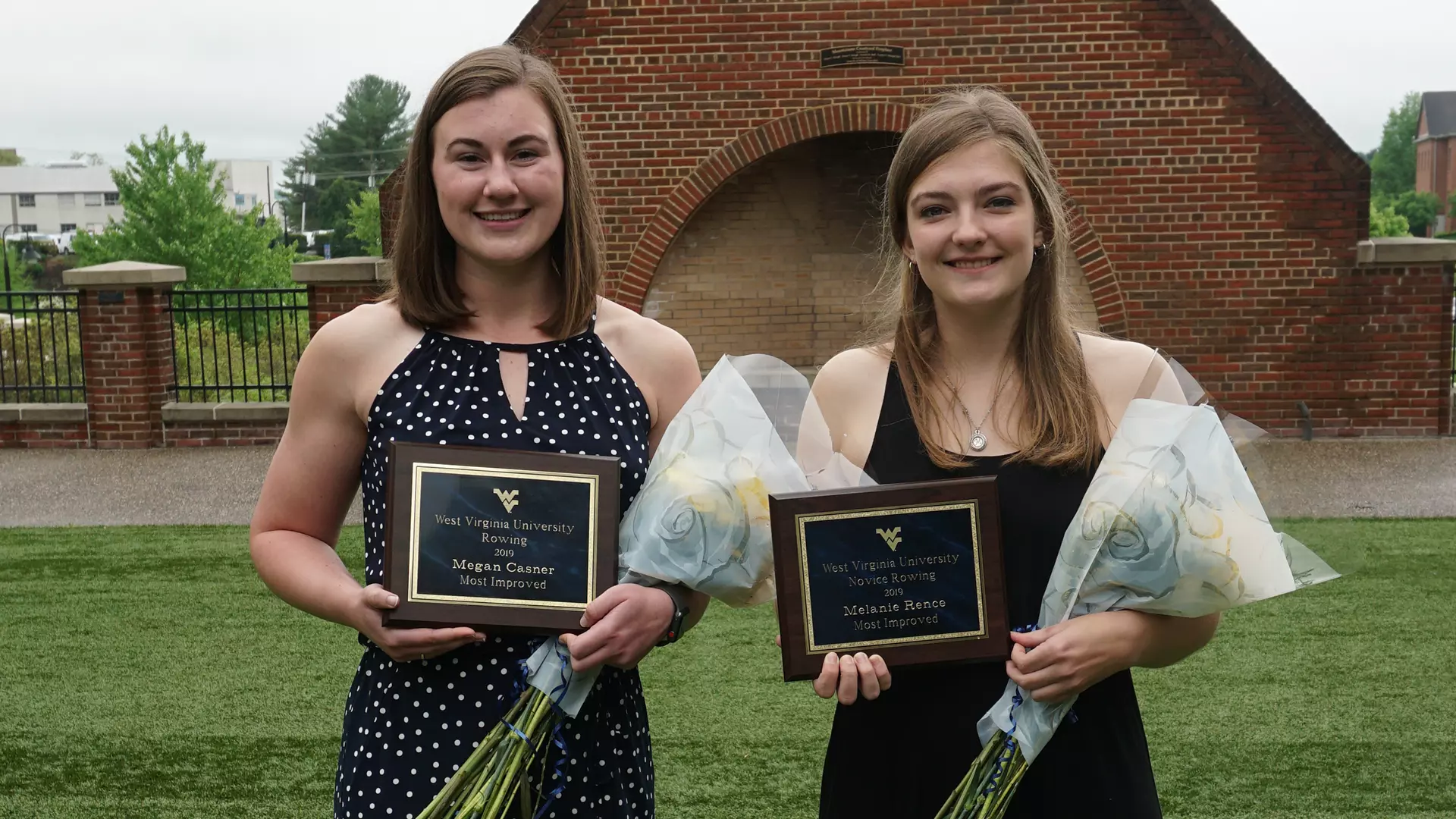 2019 Most Improved Rowers - Megan Casner and Melanie Rence
