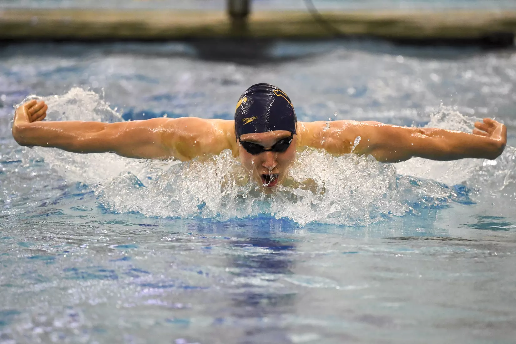 Josh Madzy in the 200 yard Butterfly.