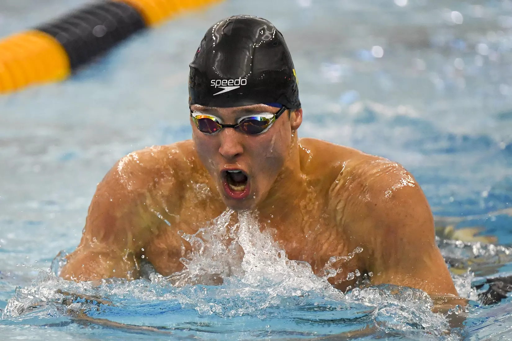 Ben Brooks in the 200 Yard Breaststroke.