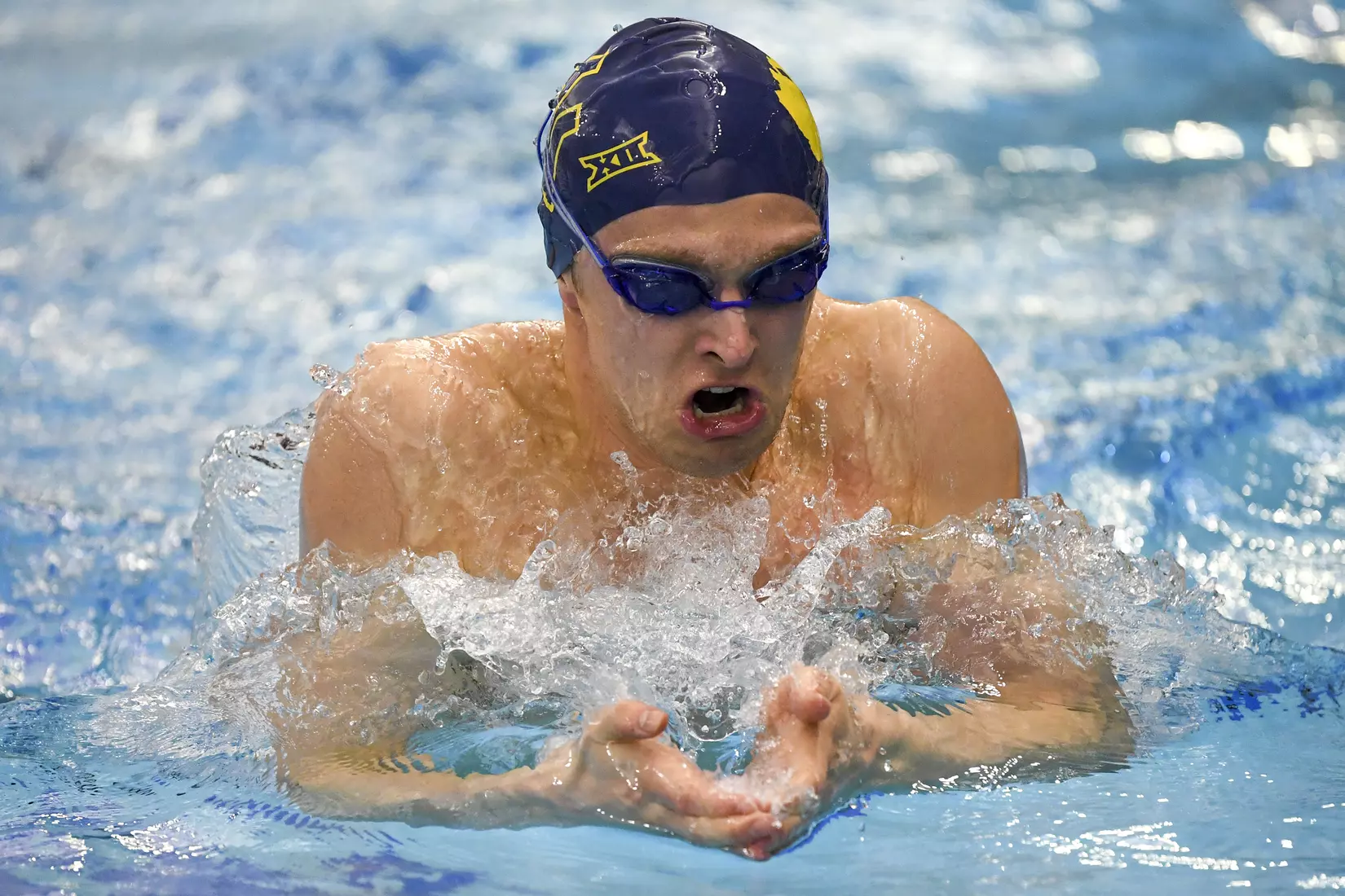 Jack Portman in the 200 Yard Breaststroke.