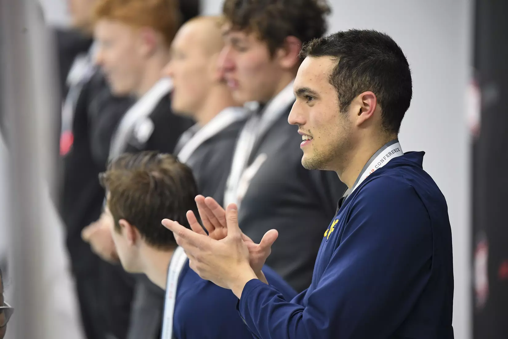 Fausto Huerta on the awards podium.