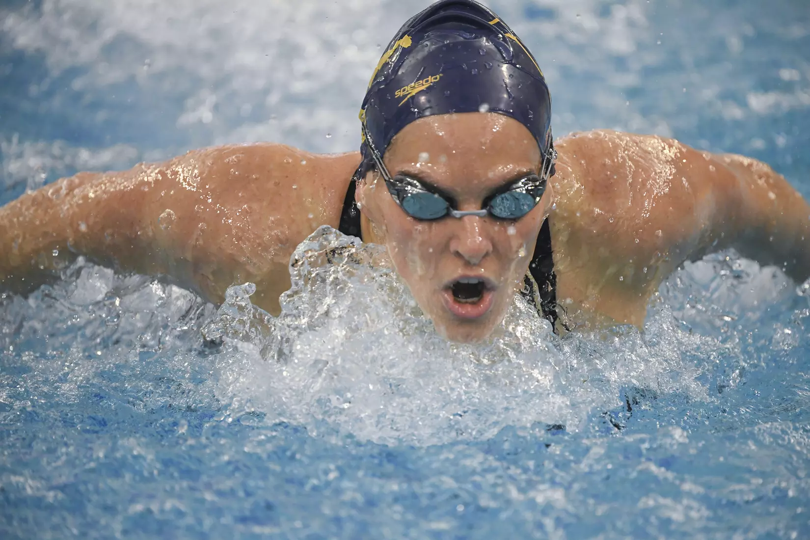 Morgan Bullock in the 200 Yard Butterfly.