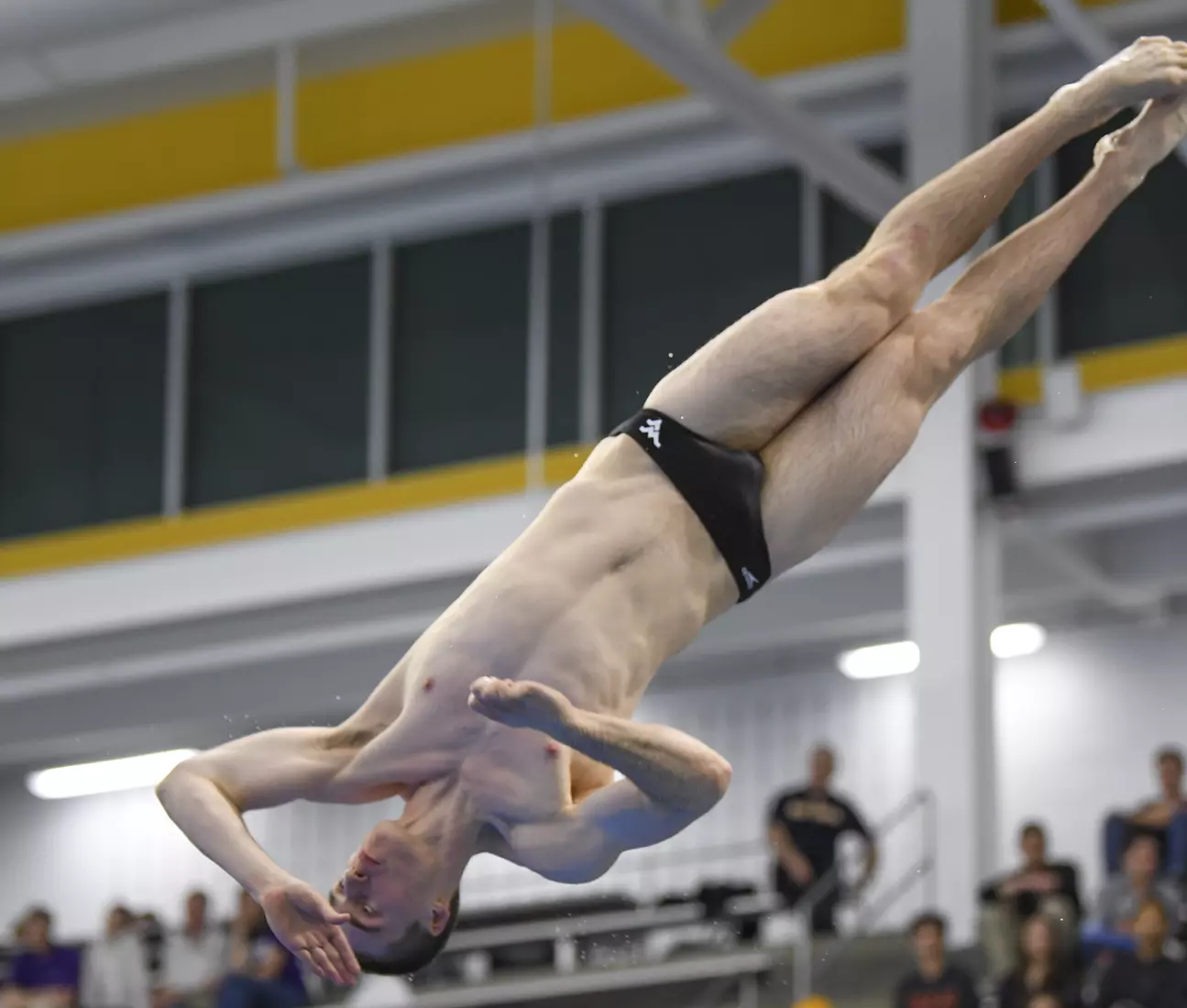 Jacob Cardinal Tremblay during the three meter springboard competition.