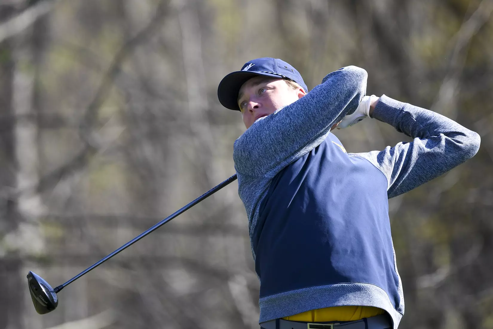 Oliver Menard tees off.