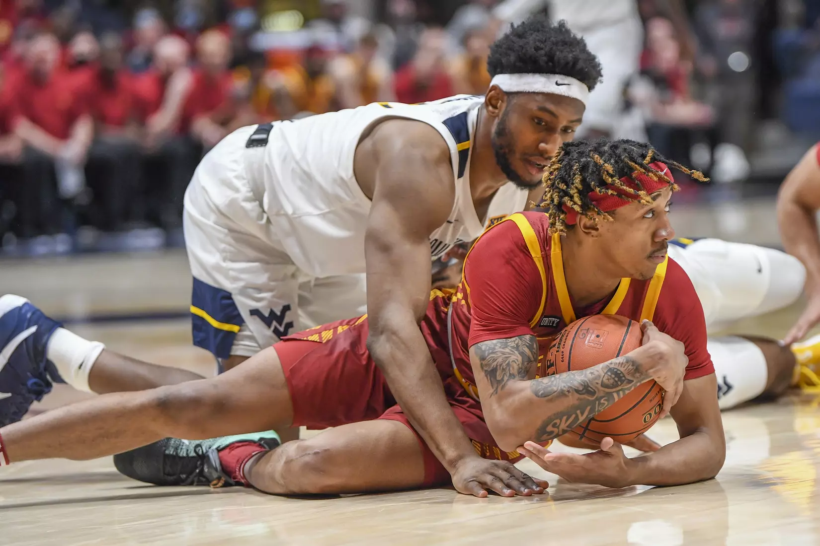 Oscar Tshiebwe for the slam dunk.