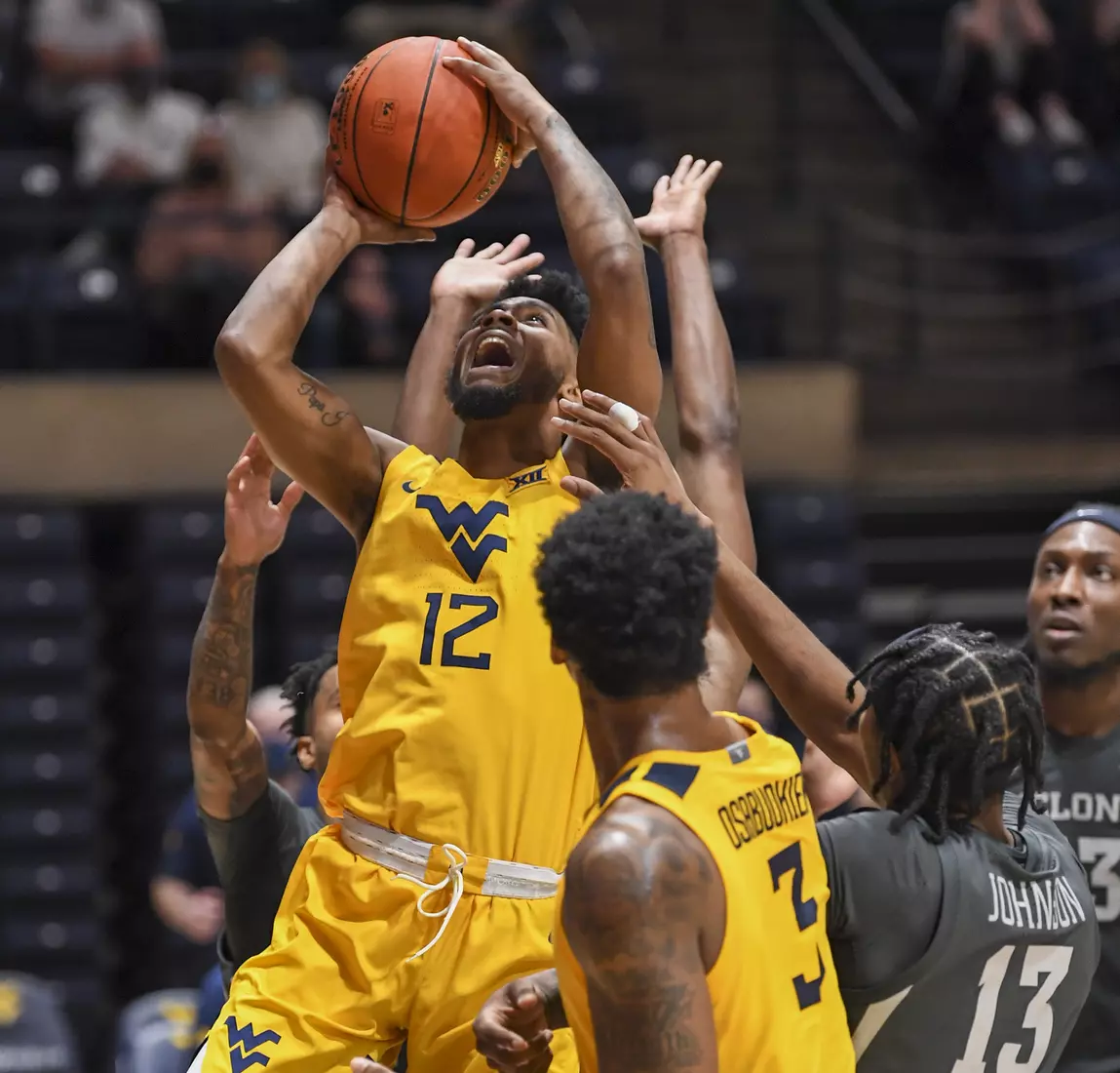 Taz Sherman in the paint.