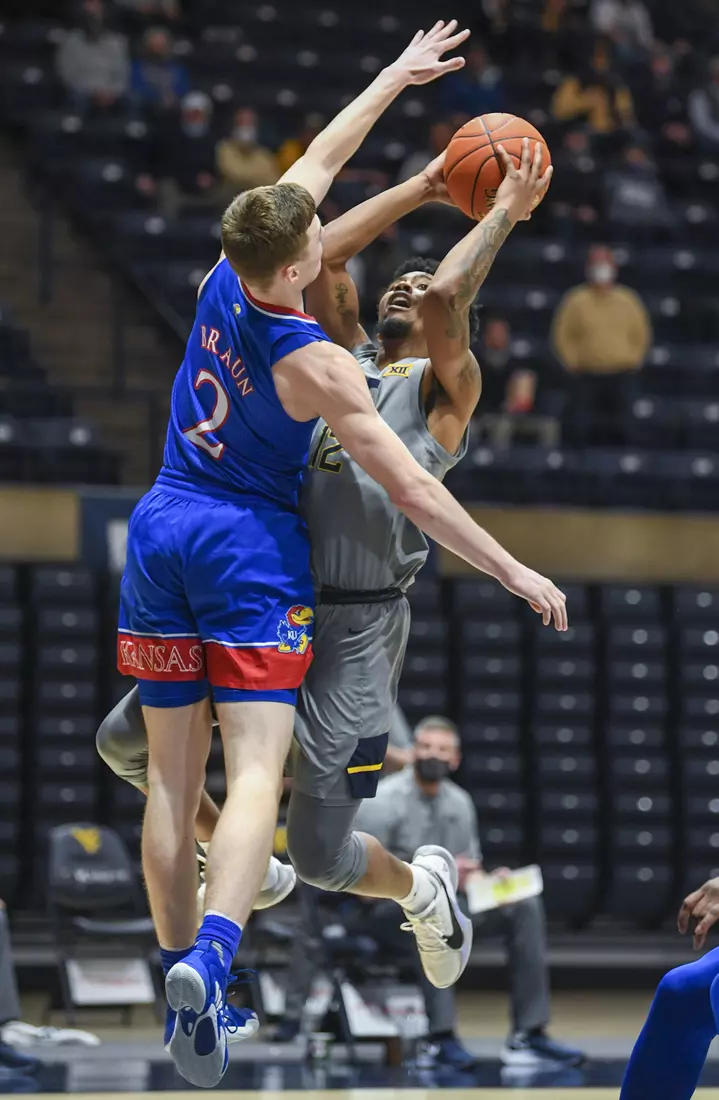 Taz Sherman scores two points.