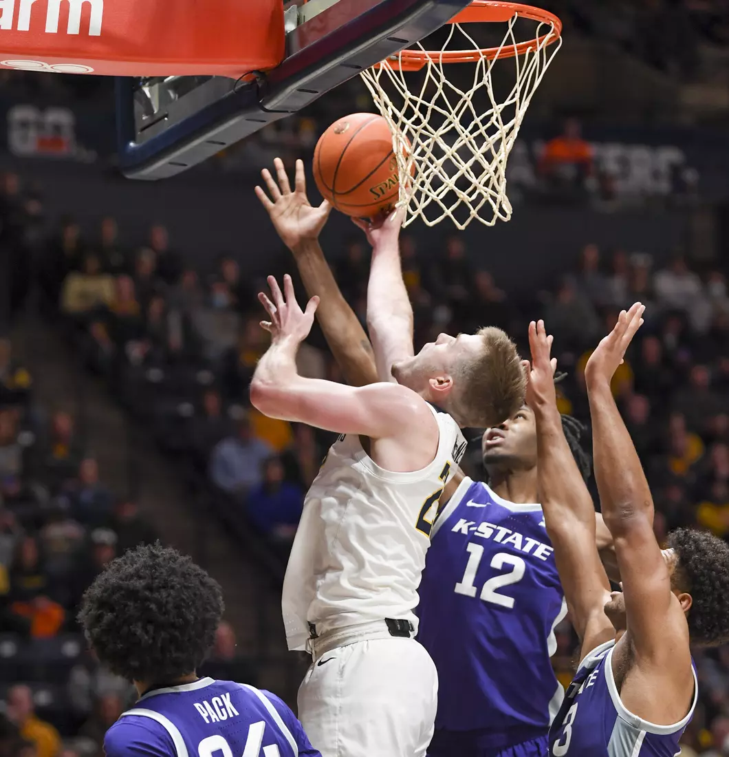 Sean McNeil muscles inside.