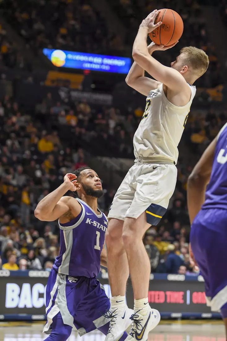 Sean McNeil hits a three.